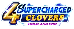 4 Supercharged Clovers: Hold and Win slot logo