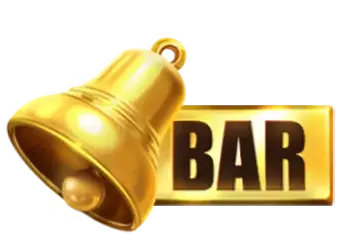 Bell and BAR symbol in 4 Supercharged Clovers paytable